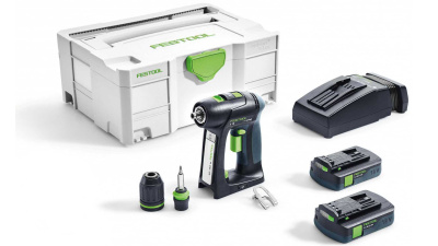 Фото Аккумуляторная дрель-шуруповерт Festool C 18 Li 3,1 Compact в интернет-магазине ToolHaus.ru